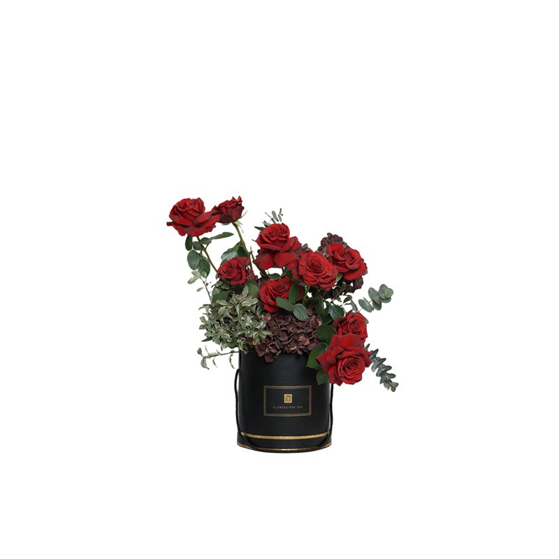 Crimson Élan Flower Box