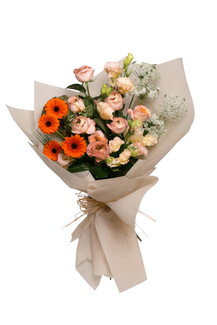 Apricot Glow Bouquet