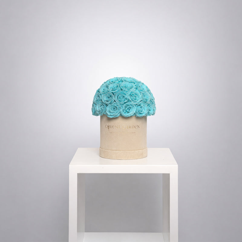 Azure Eternity Rose Box