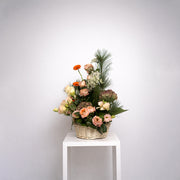 Meadow Grace Flower Basket