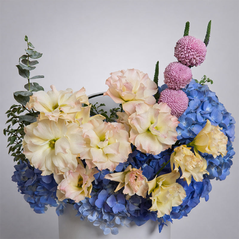 Azure Whisper Flower Box