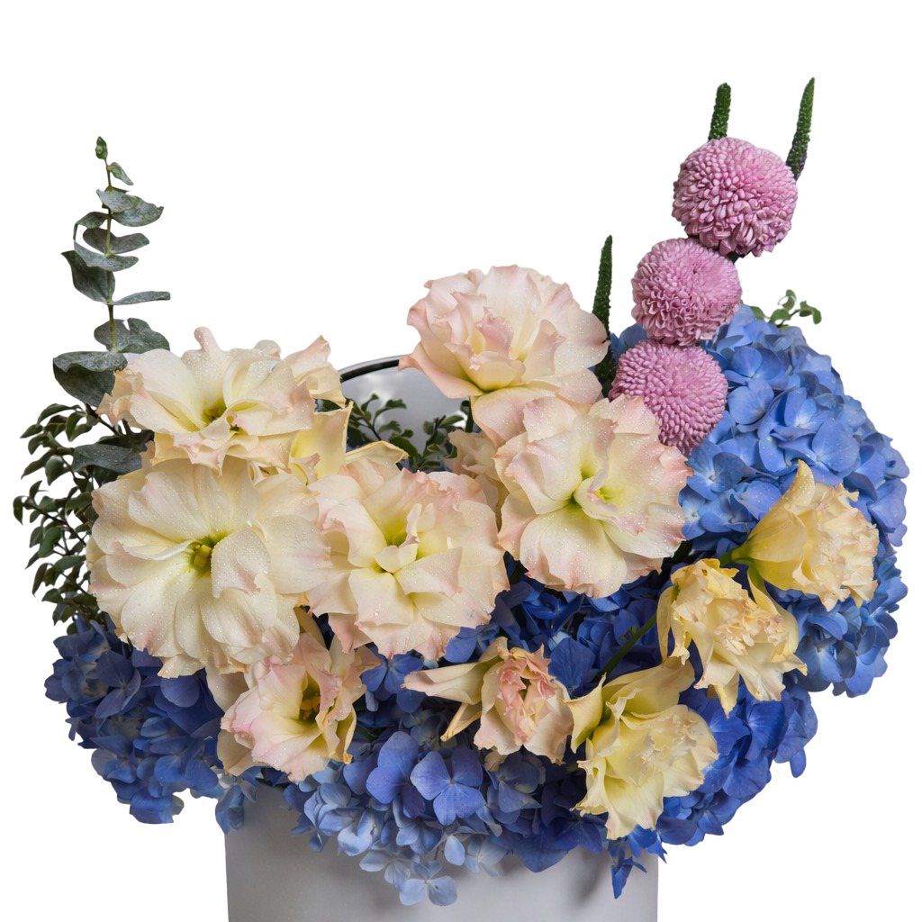 Azure Whisper Flower Box