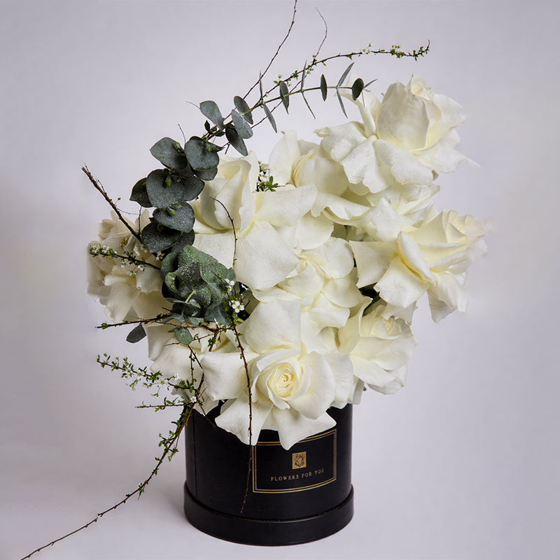Ivory Grace Luxe Flower Box