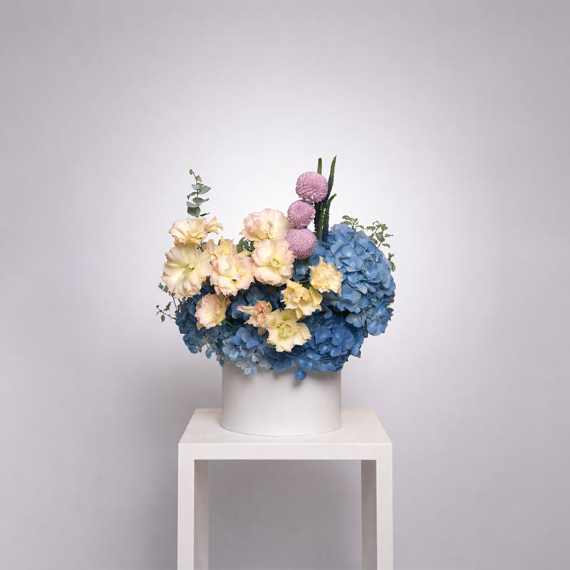 Azure Whisper Flower Box